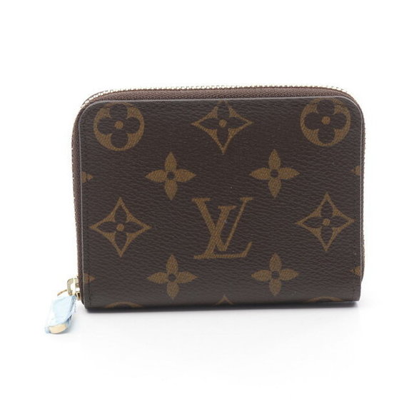 Louis Vuitton Monogram Brown Zippy Coin Canvas - Picture 1 of 6